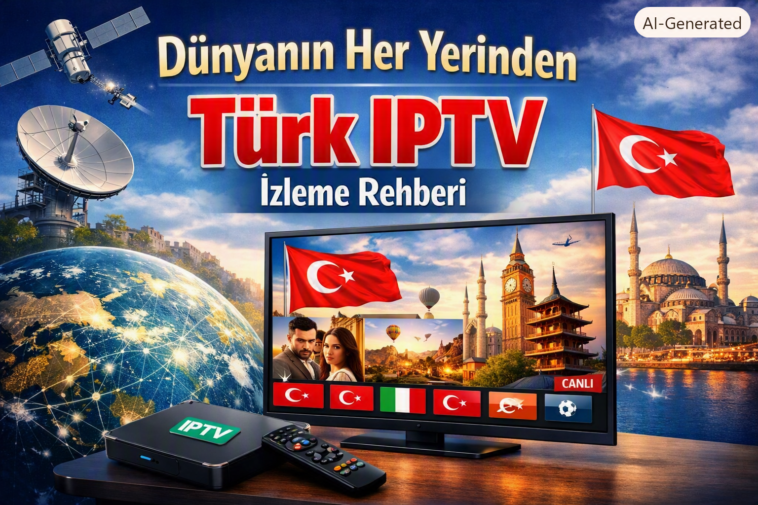 Dünyanın Her Yerinden Türk IPTV İzleme Rehberi