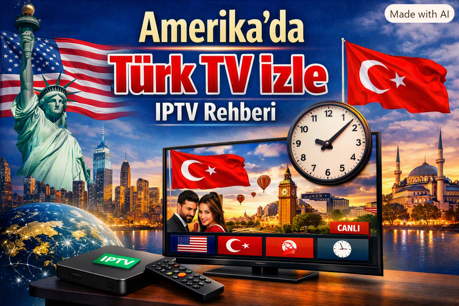 Amerika'da Türk TV İzle: